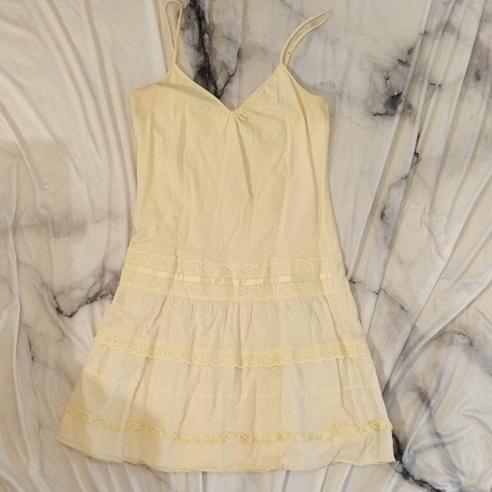 Cream Cotton Dress